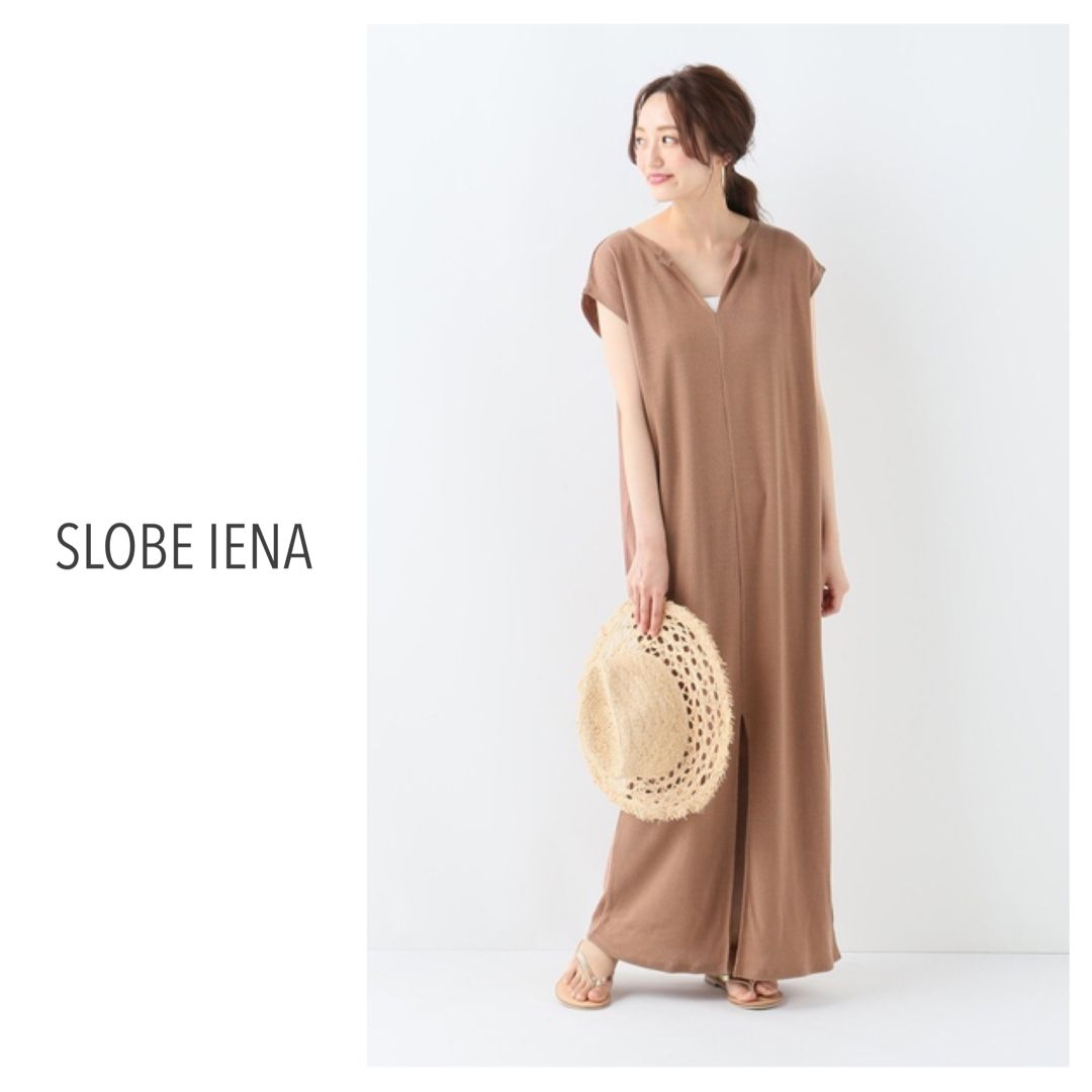 最終お値下げ☺︎ニットワンピース　SLOBE IENA