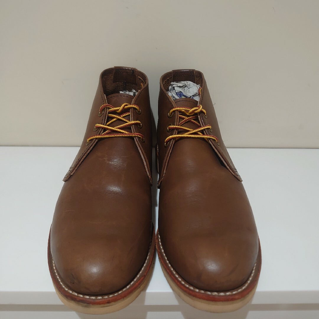 REDWING(レッドウィング)の★超美品★★廃盤レッドウィング８５９６★　９D　ダークブラウン　ポストマンタイプ メンズの靴/シューズ(ブーツ)の商品写真