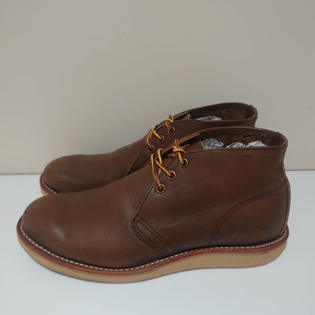 REDWING(レッドウィング)の★超美品★★廃盤レッドウィング８５９６★　９D　ダークブラウン　ポストマンタイプ メンズの靴/シューズ(ブーツ)の商品写真