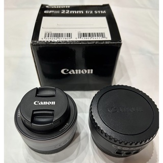 キヤノン(Canon)のCanon EFM22mm   マウントアダプターEF-EOS Mセット(レンズ(単焦点))