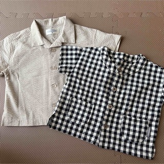 ニシマツヤ(西松屋)の90cm 男の子 半袖シャツセット(Tシャツ/カットソー)