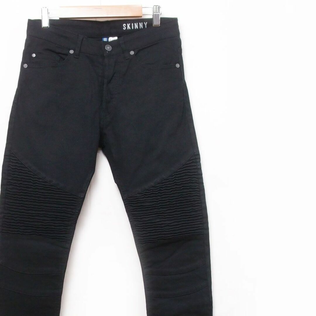 H&M - H&M DIVIDED ストレッチ スキニーブラックデニム 29の通販 H&M - H&M DIVIDED ストレッチ スキニーブラックデニム 29の通販