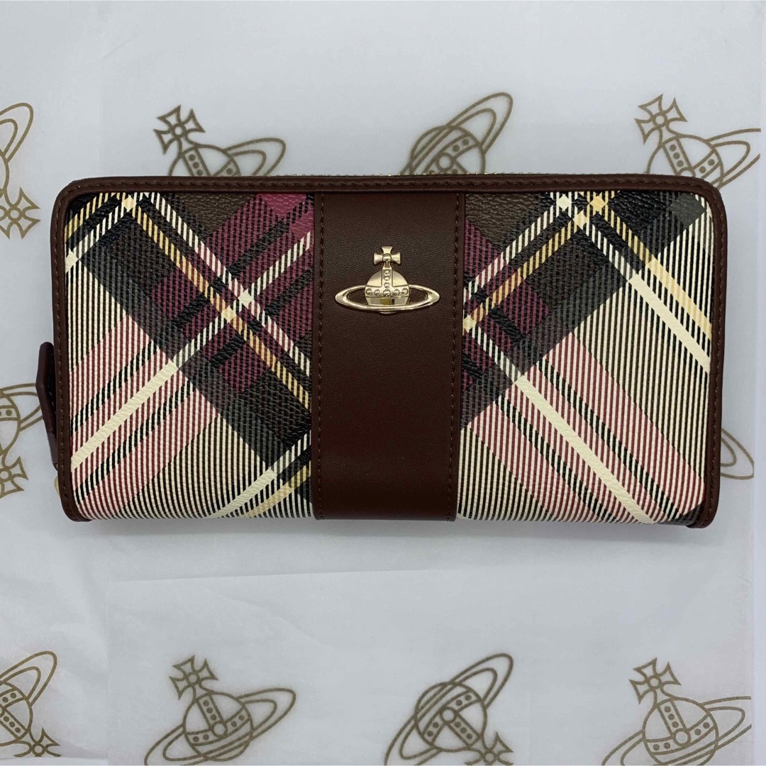 ヴィヴィアンウエストウッド 財布 長財布55vv356 COFFEE