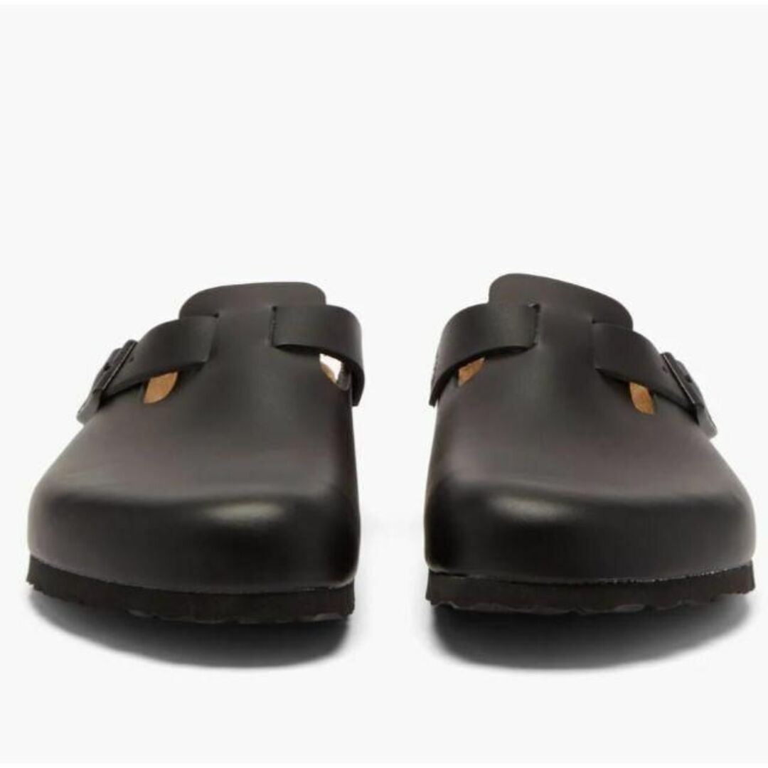 BIRKENSTOCK(ビルケンシュトック)の新品正規品★ビルケンシュトック ボストン 26.0 ビルケン レザー ブラック メンズの靴/シューズ(サンダル)の商品写真