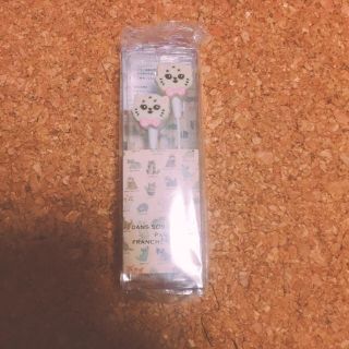 フランシュリッペ(franche lippee)のフランシュリッペ イヤホン ねこ(ヘッドフォン/イヤフォン)