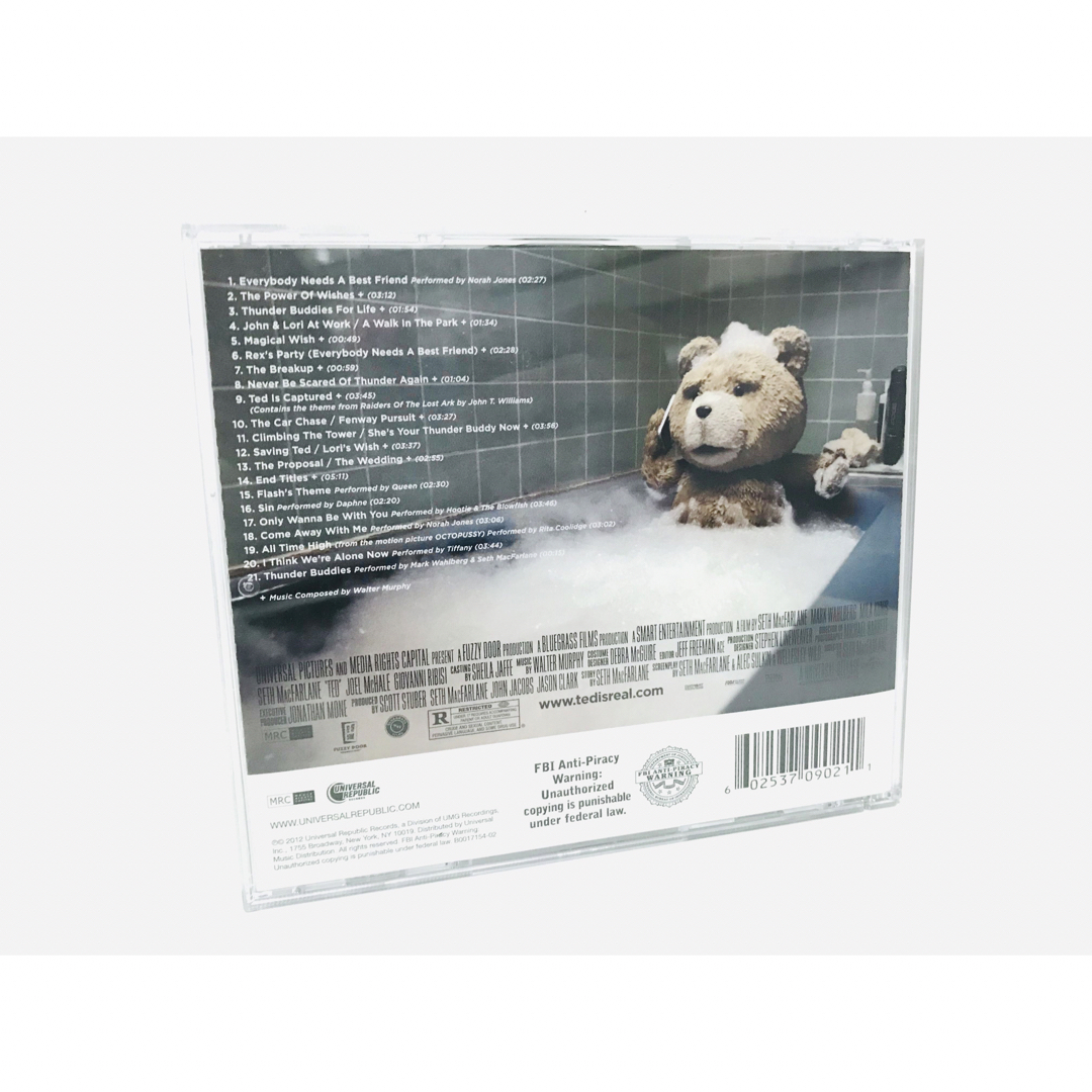 【新品同様】映画『テッド TED』廃盤サントラCD／希少盤／ノラジョーンズ エンタメ/ホビーのCD(映画音楽)の商品写真