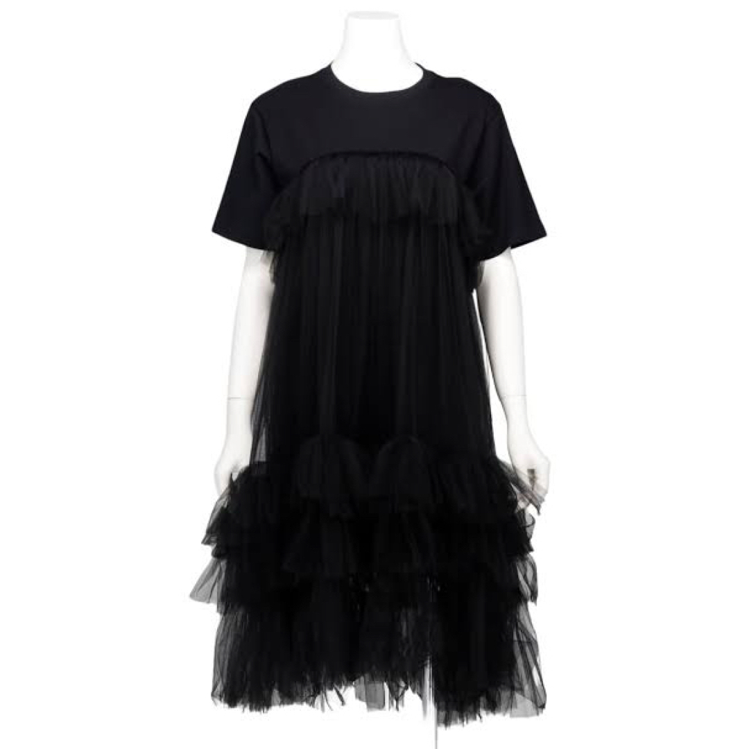 viviano TULLE LAYERED LONG TSHIRT