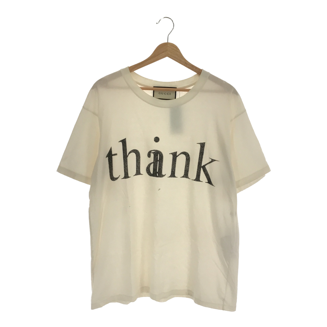 グッチ Think Thank T-Shirt 616036 Tシャツ XS