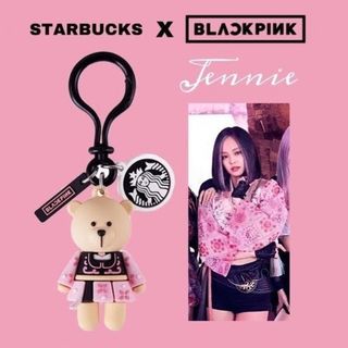 スターバックス(Starbucks)の[yuki様専用] スタバ×BLACKPINKキーホルダー ジェニーVer(アイドルグッズ)