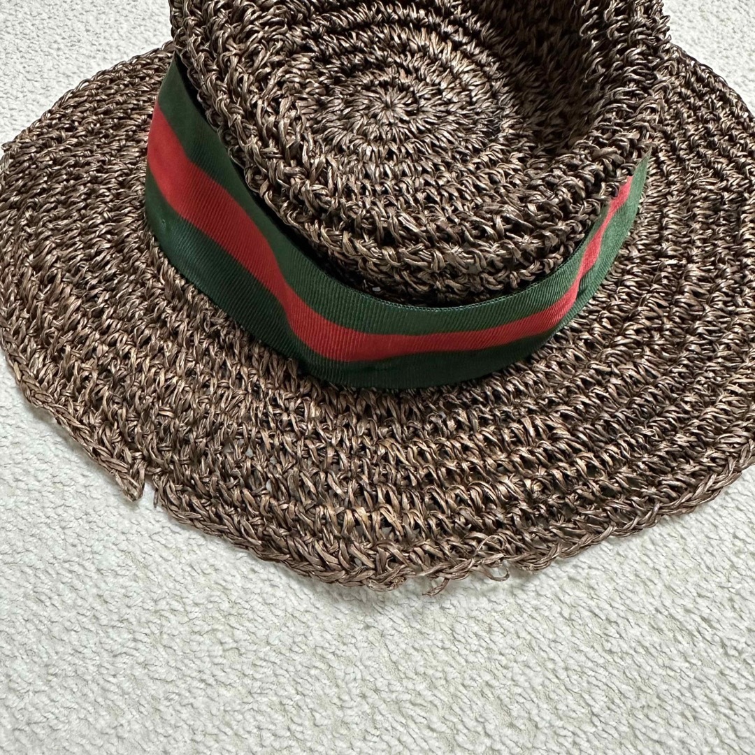 REBECCA(レベッカ)のレベッカ　麦わら帽子 レディースの帽子(麦わら帽子/ストローハット)の商品写真