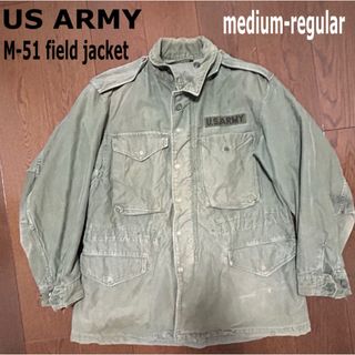 ミリタリー(MILITARY)の【米軍実物】米軍放出品　M-51 フィールドジャケットUSED  M-R(ミリタリージャケット)