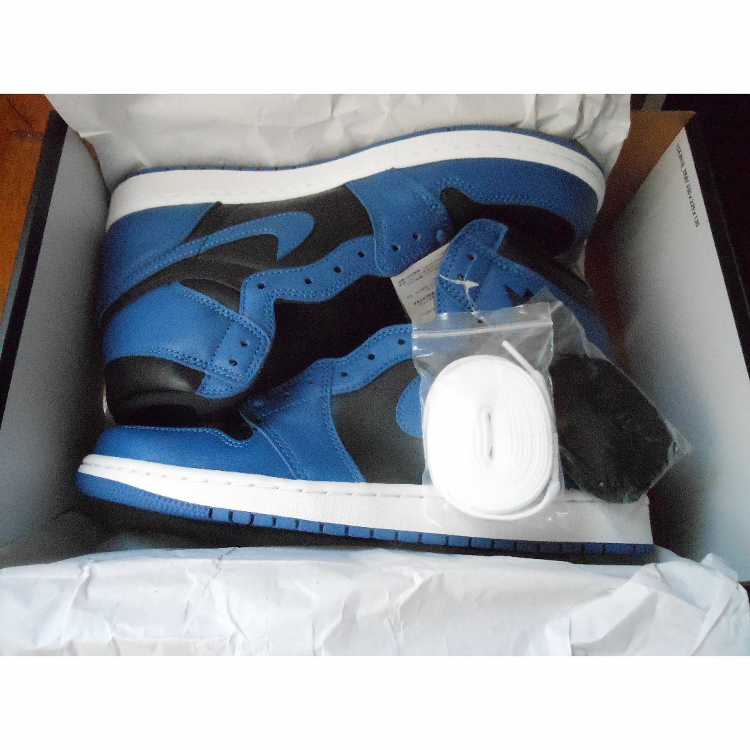 Jordan Brand（NIKE）(ジョーダン)の未使用 ナイキ　NIKE AIR JORDAN1 BLUE/BLACK US10 メンズの靴/シューズ(スニーカー)の商品写真