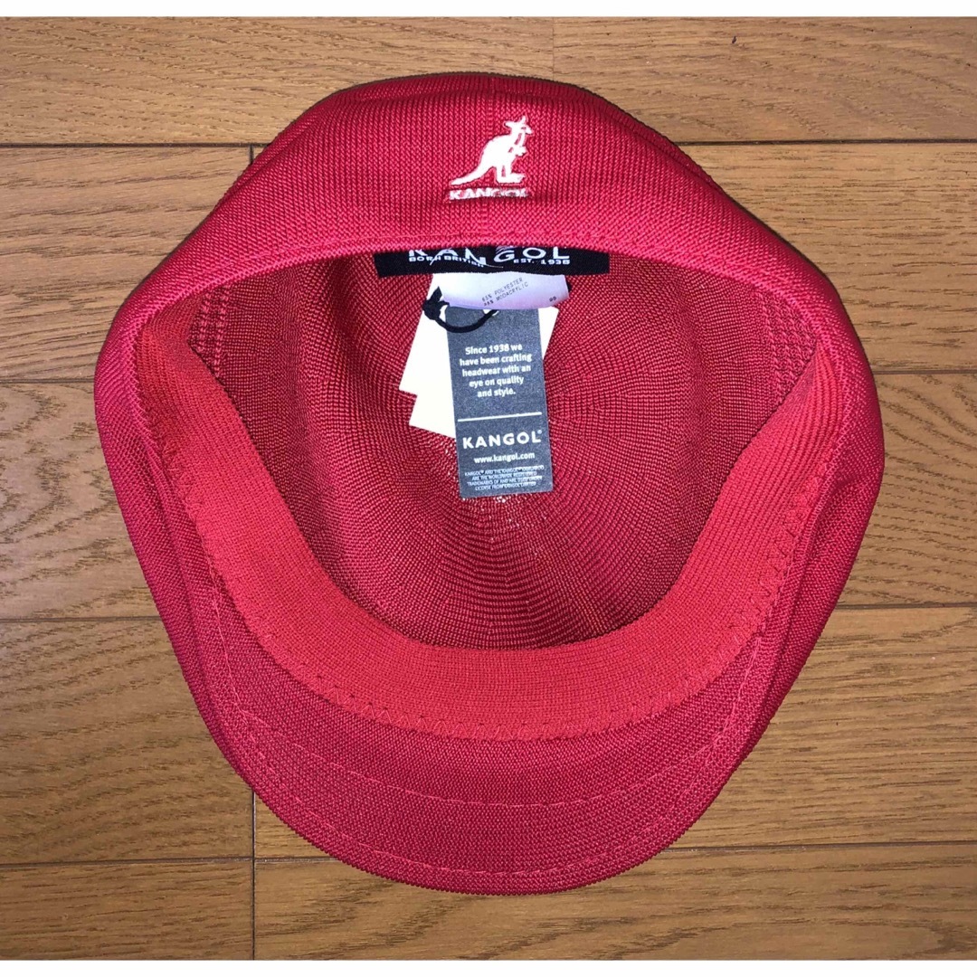 XL 新品 KANGOL ハンチングキャップ カンゴール ベレー帽 レッド 赤