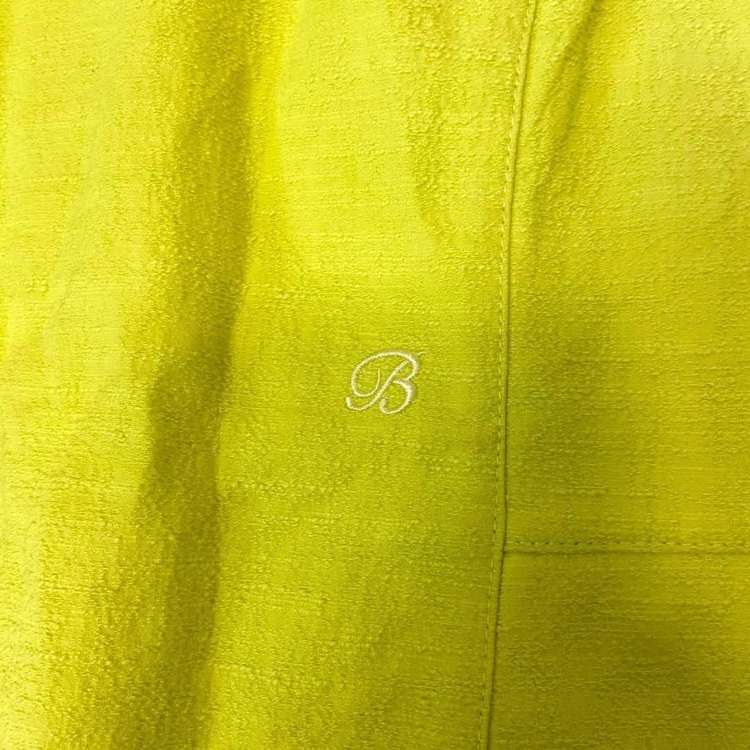 新品 マディソンブルー ジャガードワンピース ドレス イエロー 日本製 S