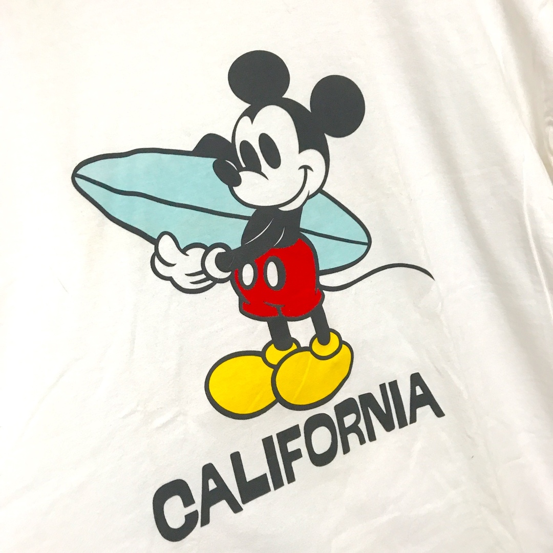 レア‼︎Disney Micky SurfingサーフィンミッキーBig Tか - Tシャツ