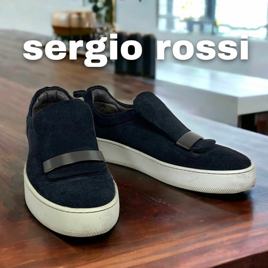 Sergio Rossi セルジオ ロッシ ローカット スニーカー | フリマアプリ ラクマ Sergio rossi セルジオロッシ ローカット キャンバス スニーカー