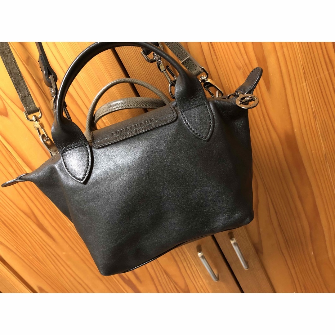 LONGCHAMP(ロンシャン)のセール中】ロンシャン　ショルダーバック　ルプリアージユ.キュイール　ミニ　XS レディースのバッグ(ハンドバッグ)の商品写真