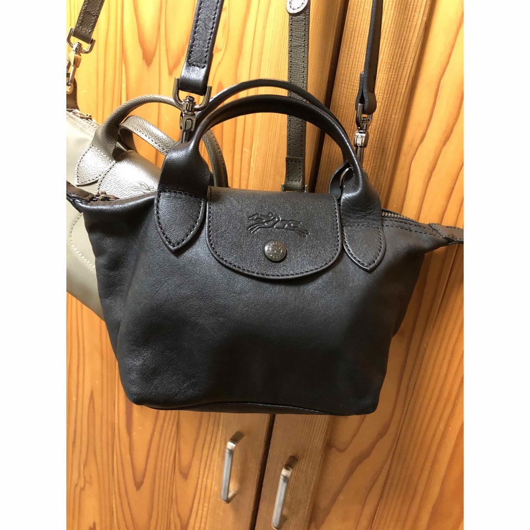 LONGCHAMP(ロンシャン)のセール中】ロンシャン　ショルダーバック　ルプリアージユ.キュイール　ミニ　XS レディースのバッグ(ハンドバッグ)の商品写真