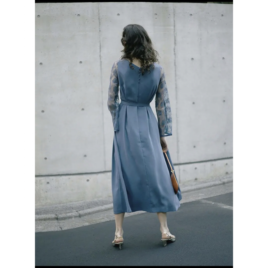 Ameri VINTAGE - AMERI LACE SLEEVE REFINED DRESSの通販 by まーさん ...