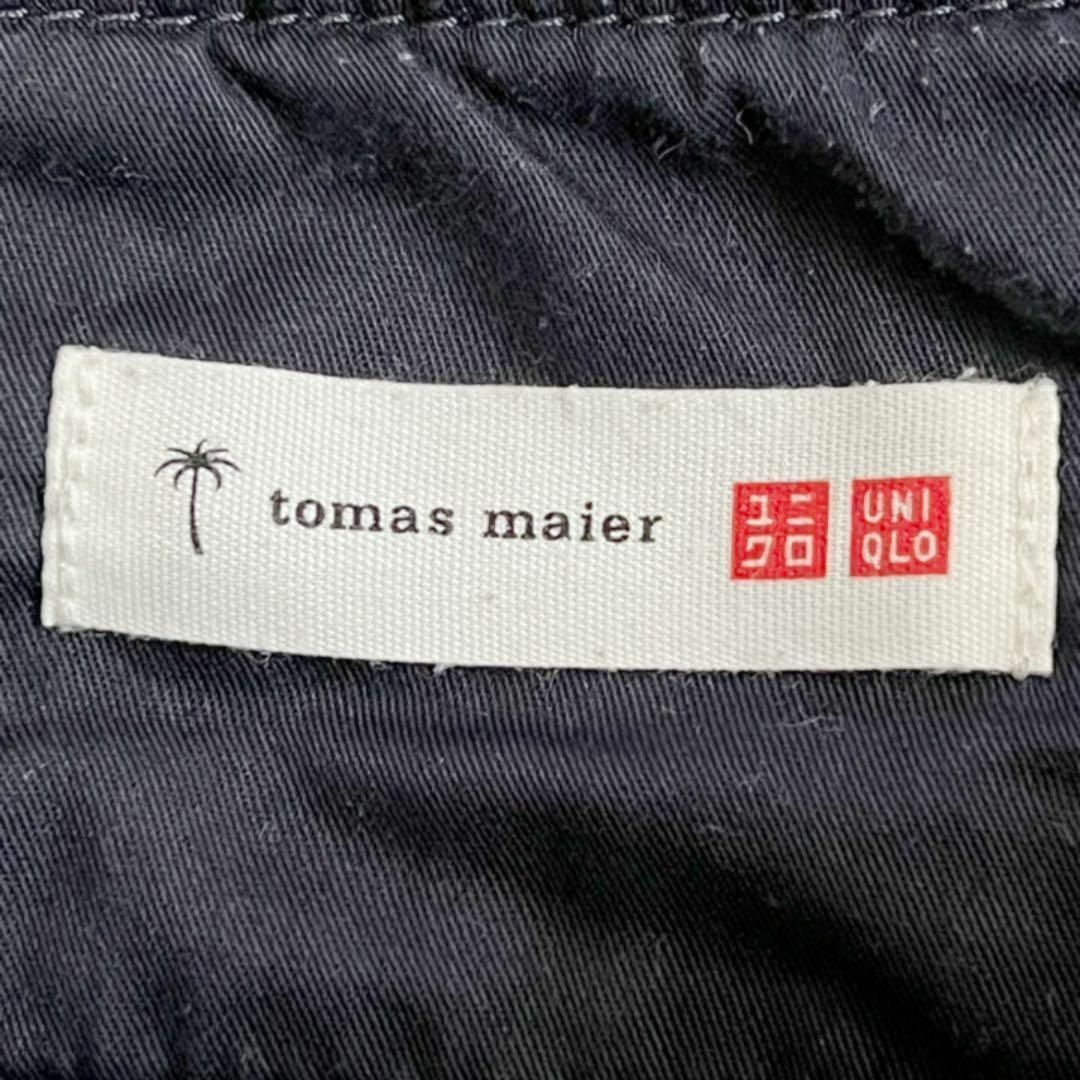 UNIQLO(ユニクロ)の【レア】ユニクロ× tomas maier メンズ【L】ハーフパンツ☆ネイビー メンズのパンツ(ショートパンツ)の商品写真