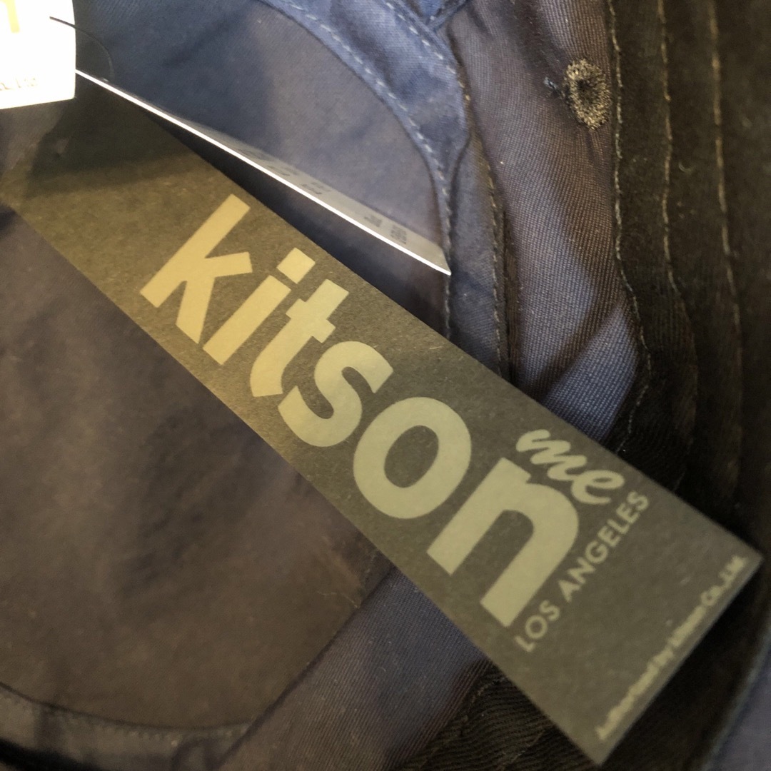 KITSON(キットソン)のKitsonバケットハット　帽子　新品未使用　ネイビー レディースの帽子(ハット)の商品写真