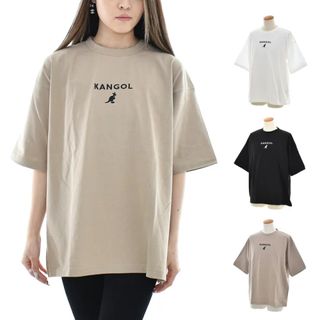 カンゴール(KANGOL)のカンゴール 半袖 ベージュ(Tシャツ/カットソー(半袖/袖なし))