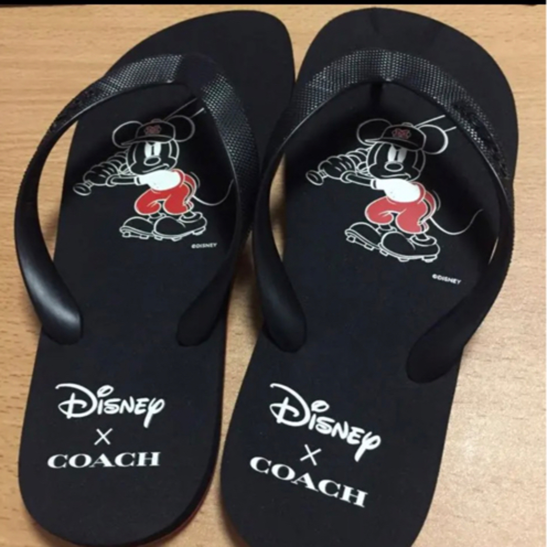 コーチ　coach Disney ディズニー　ビーチサンダル レディースの靴/シューズ(ビーチサンダル)の商品写真