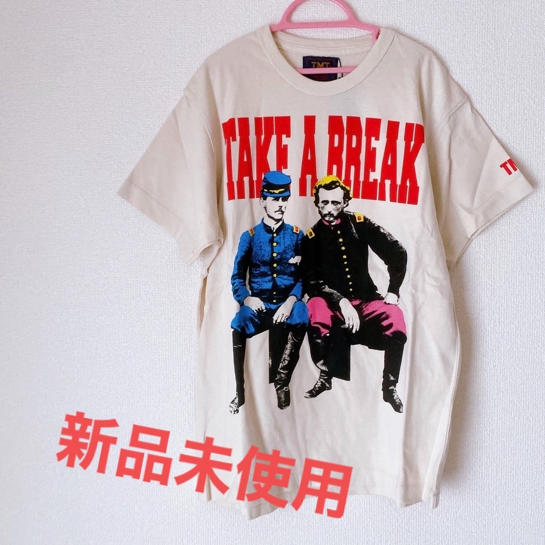 TMT - 新品未使用 タグ付き TMT デザイン Tシャツの通販 by TMT - 新品未使用 タグ付き TMT デザイン Tシャツの通販 by