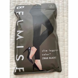 BELMISE slim leggings color+ トゥルーブラック(レギンス/スパッツ)