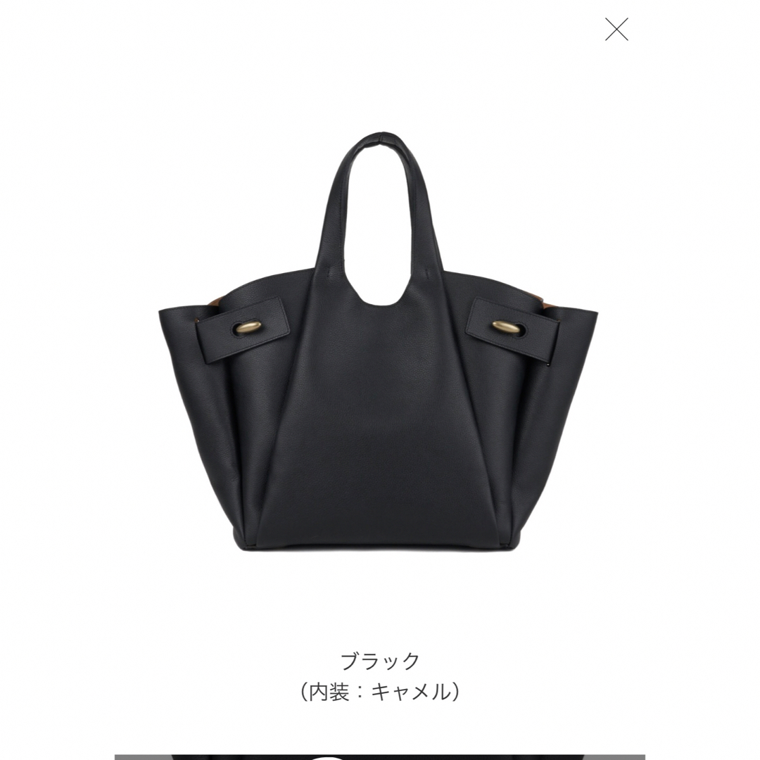 toff\u0026loadstoneの本革バッグ□swanのL□タグ付き□ブラック