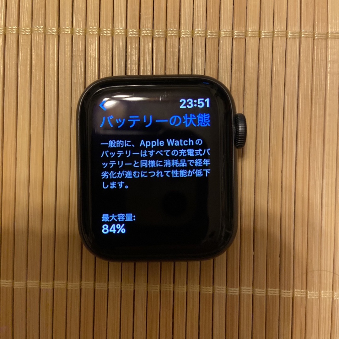 メンズApple Watch series 6 40mm GPS