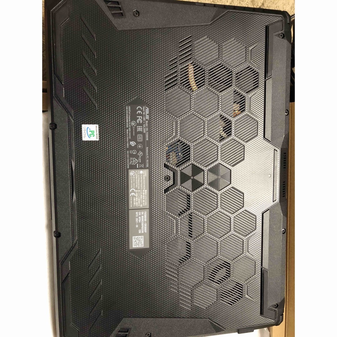 美品 ASUS TUF Gaming F15 FX506HM-I5R3060P