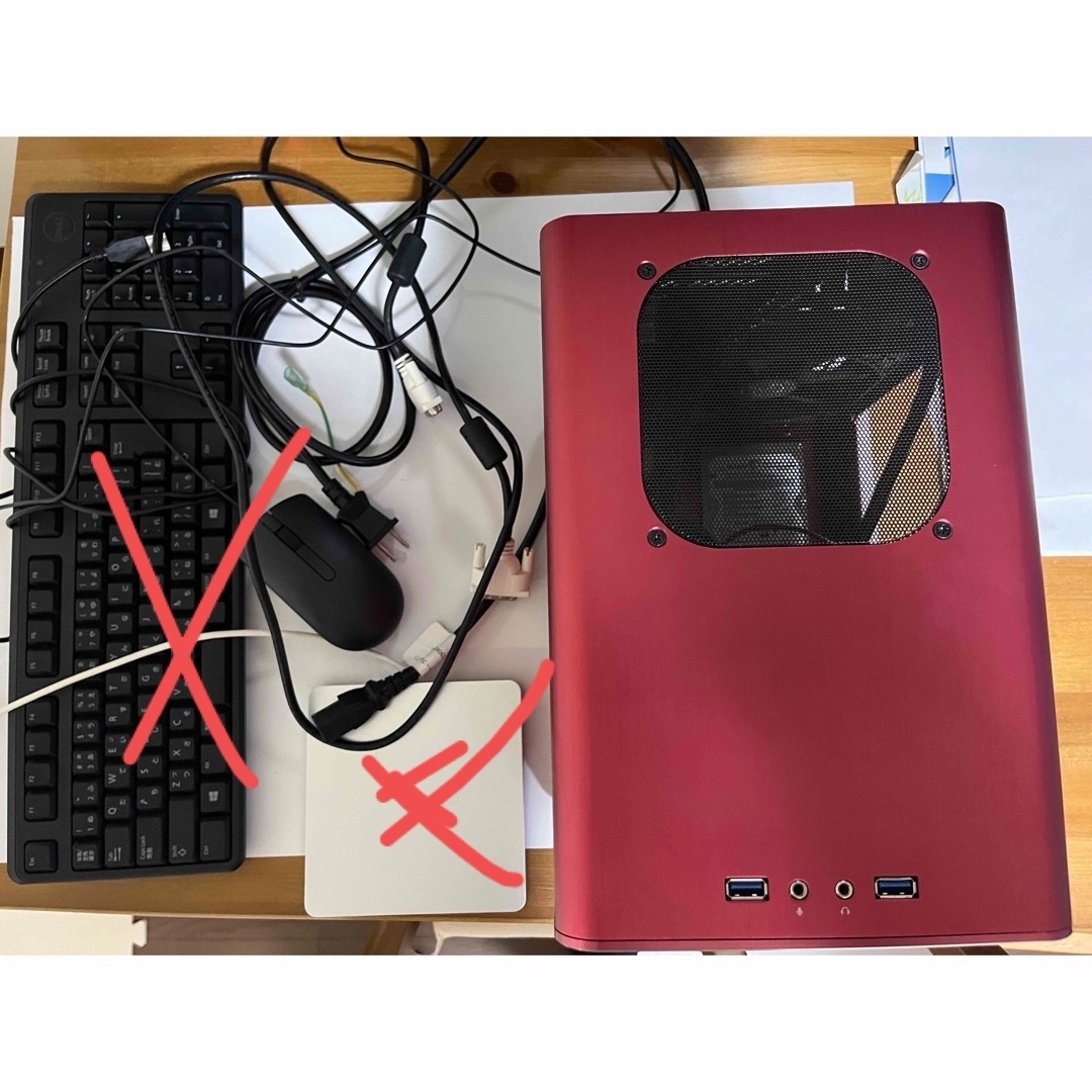 自作PC Core i7-4770S METIS PLUS RED Win11-