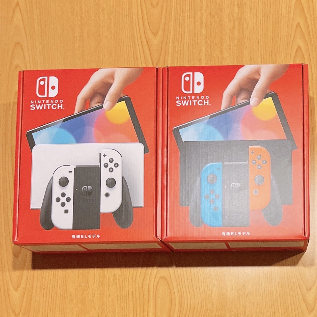 スイッチ【新品未開封】Nintendo Switch 有機EL モデル 本体 2台