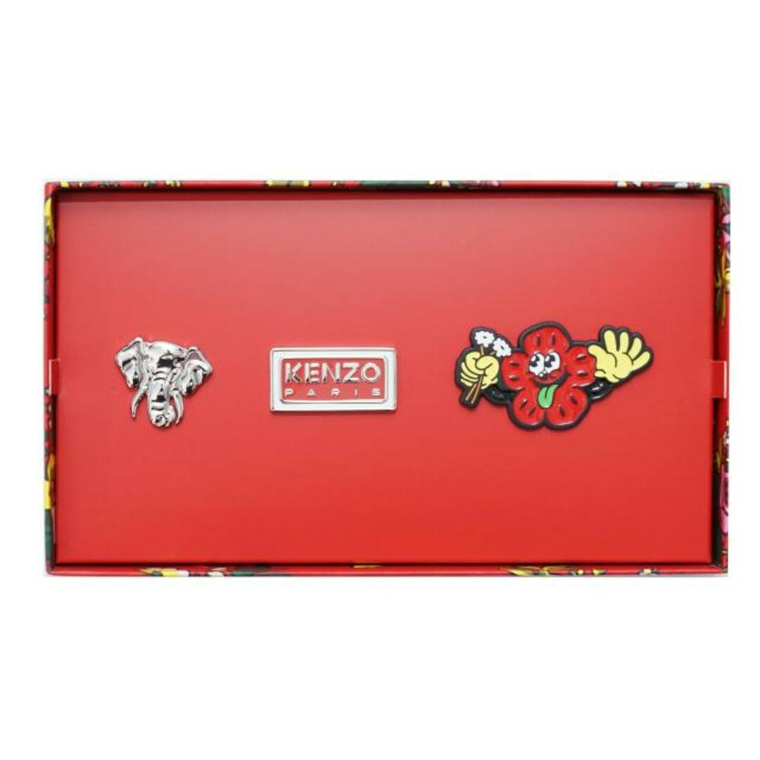 KENZO(ケンゾー) FD55AC122M01 セット オブ 3 KENZO スタンプ ピン Multicolor