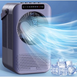 【一台4役 】冷風扇 冷風機 小型冷風 卓上 扇風機 ミニクーラー 600ML(扇風機)