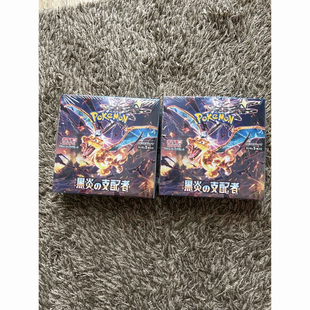 ポケモン ポケモンカード黒煙の支配者 シュリンク付き 新品未