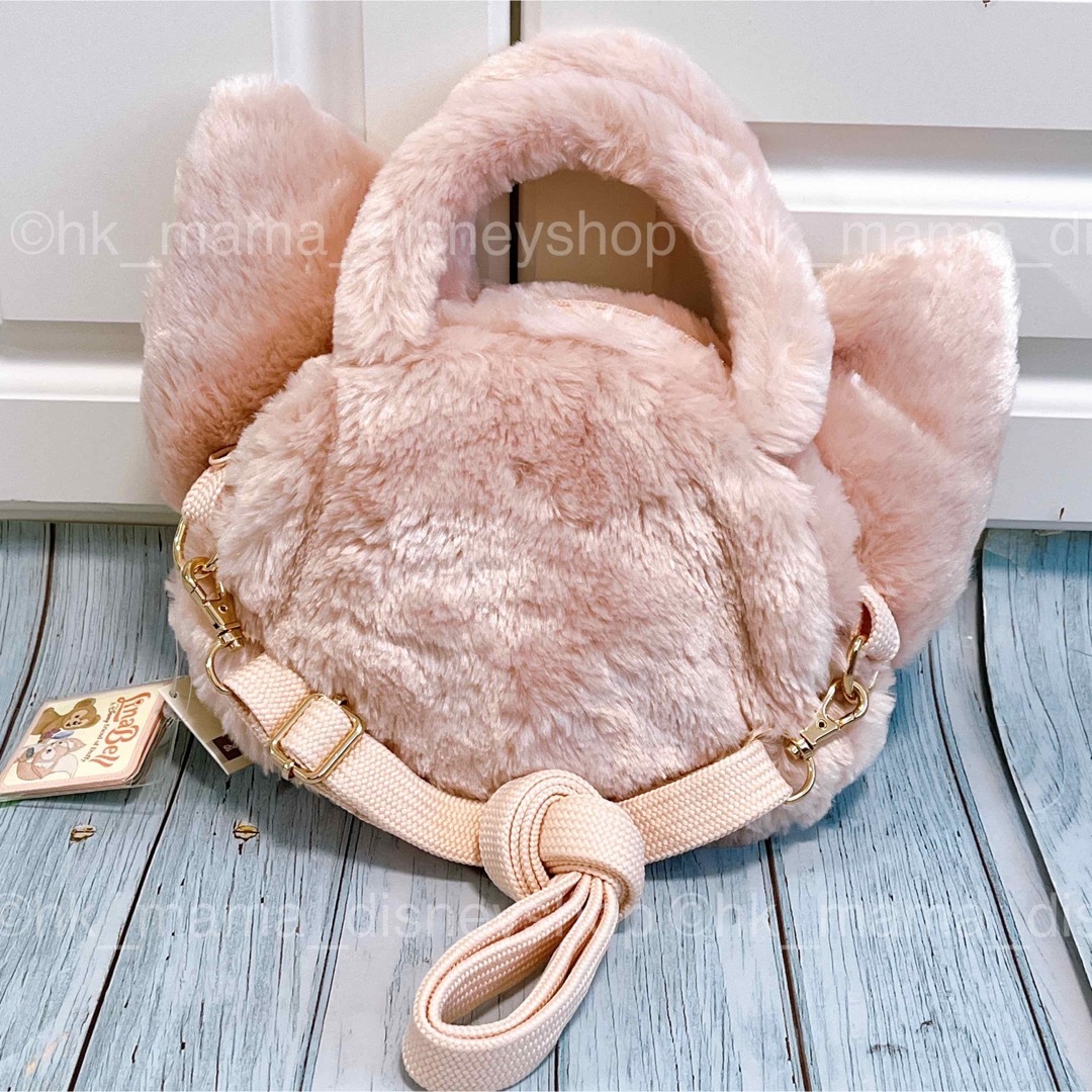 香港ディズニー正規品 リーナベル フェイスバッグ 2wayバッグ