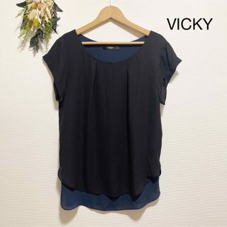 ビッキー(VICKY)のトップス VICKY(カットソー(半袖/袖なし))