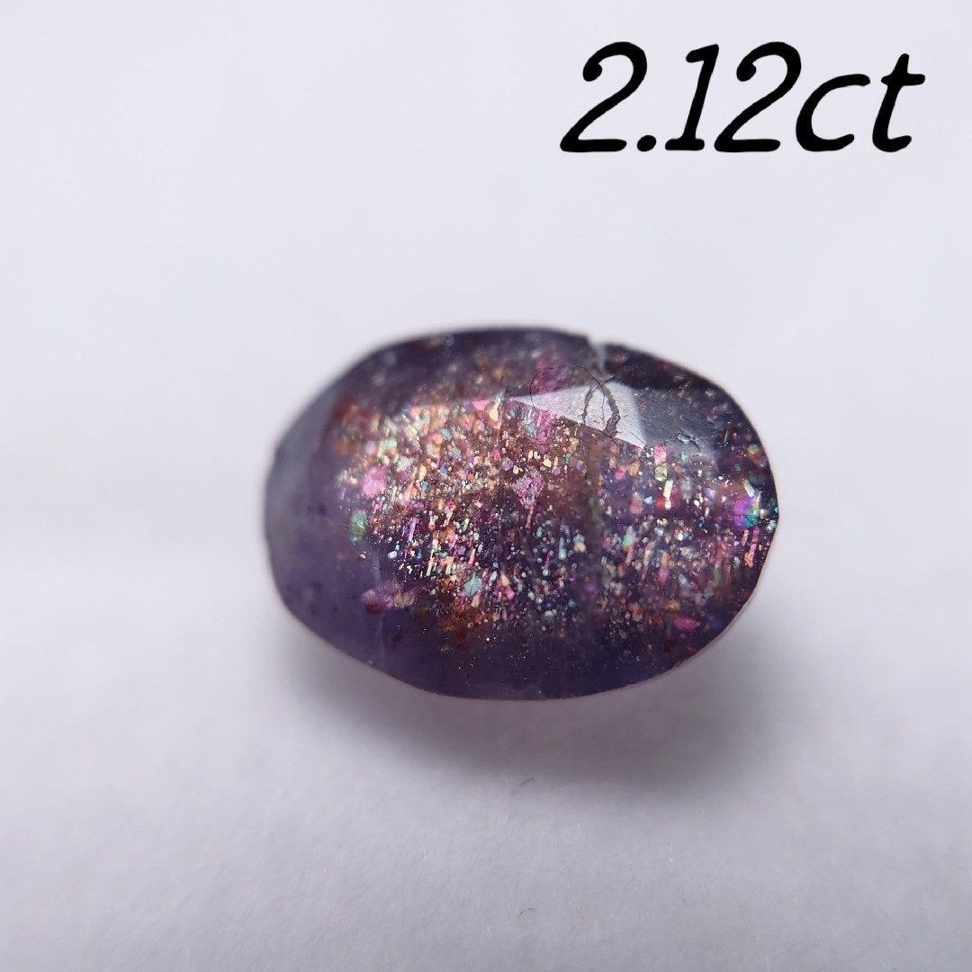 【満天の星空】天然石 アイオライトサンストーン ルース 2.12ct