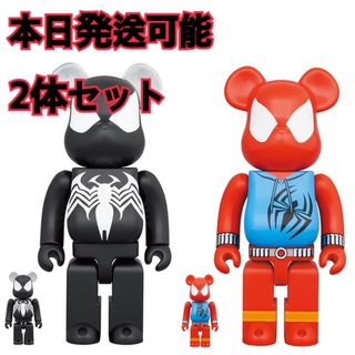 ベアブリック(BE@RBRICK)のBE@RBRICK SCARLET SPIDER 100% & 400%(フィギュア)