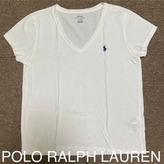 ラルフローレン(Ralph Lauren)のPOLO RALPH LAUREN コットンジャージーVネックTシャツ(Tシャツ/カットソー)