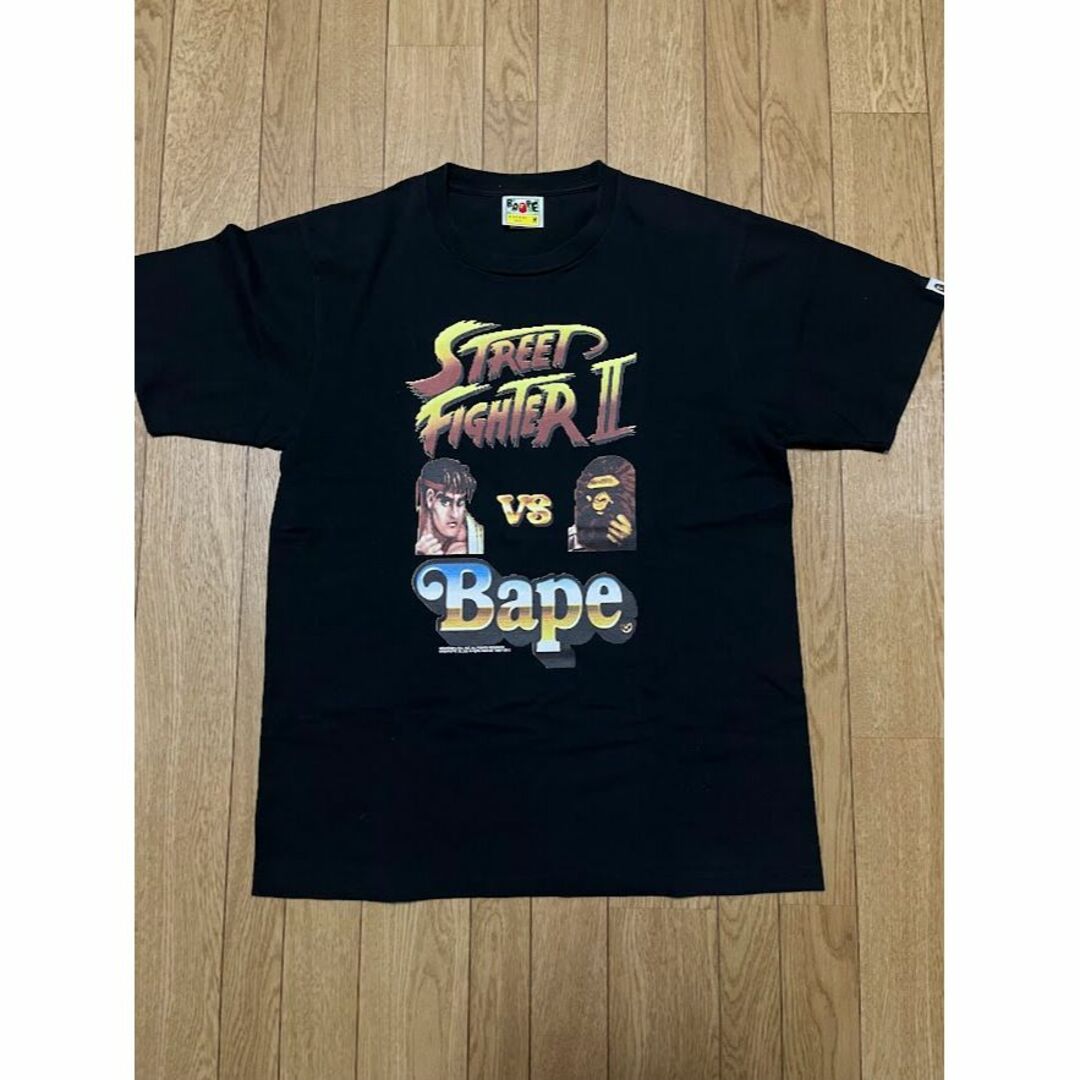 BAPE　CAPCOM　tee　ストリートファイター　Tシャツ　半袖　スト２