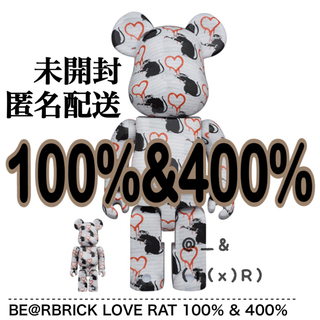 BE@RBRICK LOVE RAT 100％ & 400％