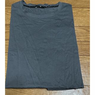 ユニクロ(UNIQLO)のUNIQLO +J スーピマコットンリラックスフィットクルーT グレー(Tシャツ/カットソー(半袖/袖なし))