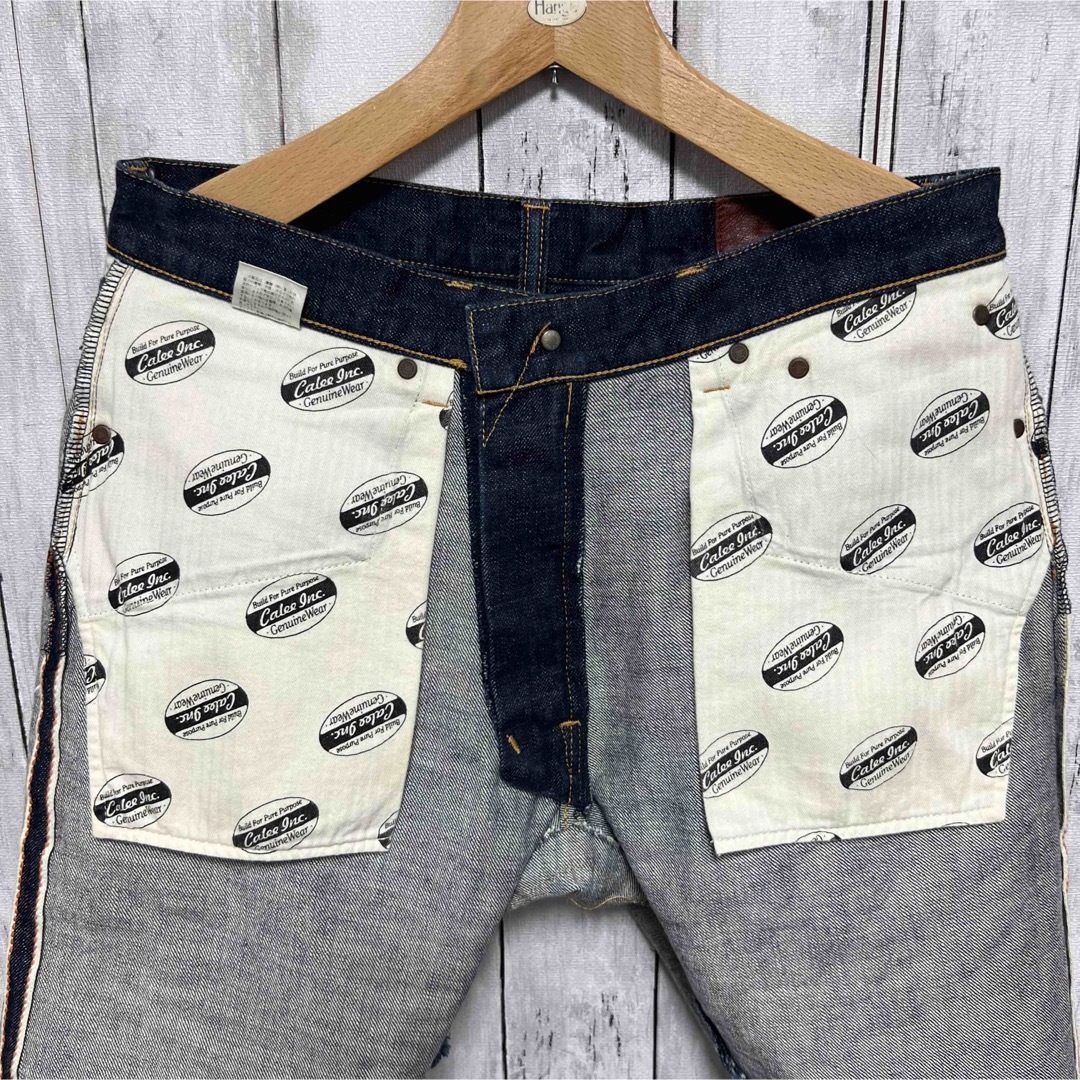 CALEE - 美品!CALEE セルビッチデニムショートパンツ!日本製!の通販
