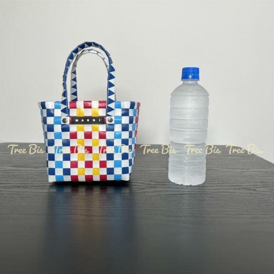 Marni(マルニ)のMARNI KIDS (マルニ キッズ) M00178 M00IW MICRO BASKET BAG かごバッグ 0M818 レディースのバッグ(かごバッグ/ストローバッグ)の商品写真