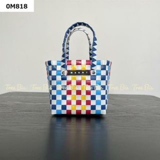 マルニ(Marni)のMARNI KIDS (マルニ キッズ) M00178 M00IW MICRO BASKET BAG かごバッグ 0M818(かごバッグ/ストローバッグ)