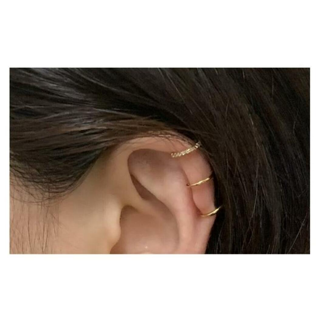 Shashi(シャシ)のSHASHI(シャシ) SH-E499 Mercy Ear Cuff イヤーカフ Gold レディースのアクセサリー(イヤーカフ)の商品写真