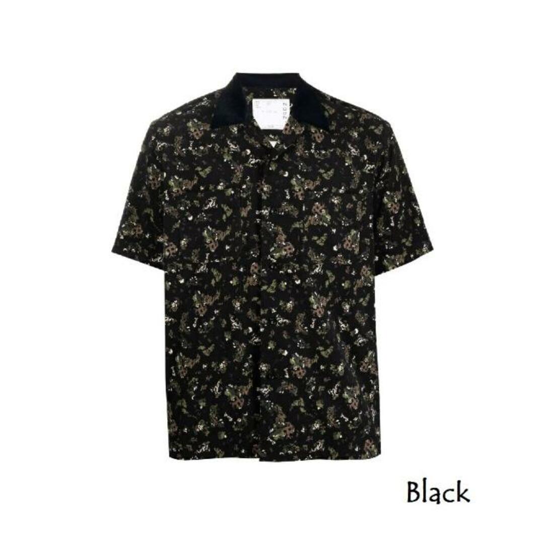 sacai(サカイ) 21-02602M FLORAL PRINT SHIRT メンズシャツ Black
